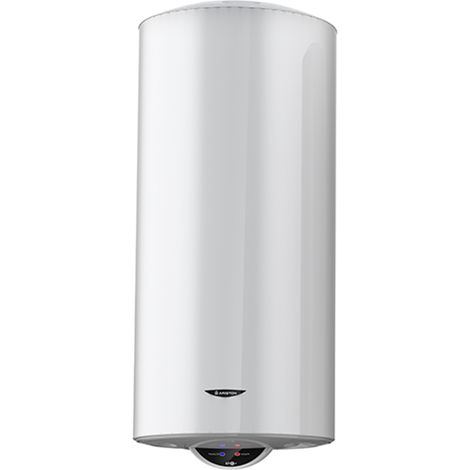 Ariston Group – Chauffe-eau électrique vertical mural 100 L – Résistance stéatite anti-calcaire – Anode titane inusable – Classe énergétique C – 230V monophasé