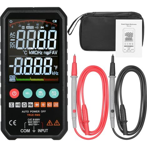 3,3-Zoll-Hochpräzisions-Digitalmultimeter mit 6000 Zählern