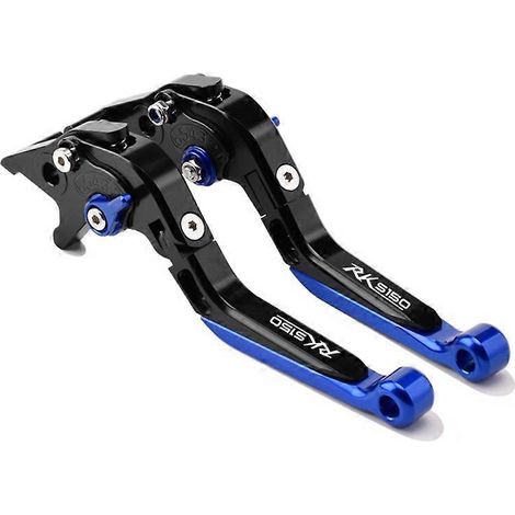 Compatible avec le guidon réglable KYMCO Kwangyang RKS150 Racing X 150 (noir et bleu) avec cornet de frein modifié et tige de direction. (1/5)