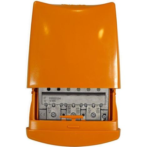 Televes amplificateur à faible gain pour montage sur poteau 4 entrées 12v- 53552034