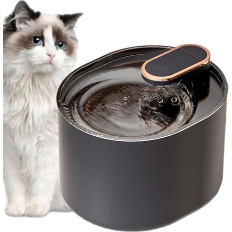 Cat Fountain, Cat Water Dispenser, Adjustable Water Flow Settings, Ultra Quiet & Tertiary Filtration (1/5)