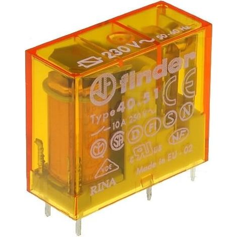 FINDER 40.51 RELAIS 230VAC 1Cto 10Amp