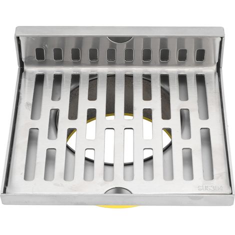 Lot d'évacuation murale en L 15cm pour tuyau 110, drain latéral d'angle 90° horizontal, sortie murale (1/5)