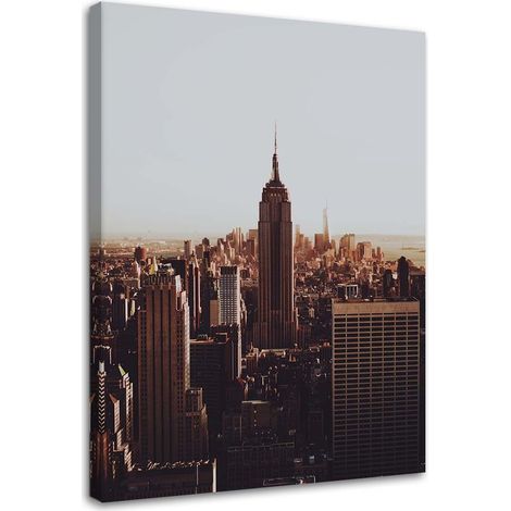 Tableau sur toile New York Empire City 40x60 (1/5)