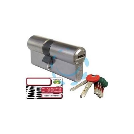 CILINDRO EUROPEO SAGOMATO 2306/CS - mm.80 centrato (40+40)