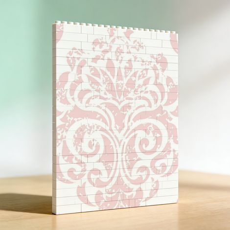 Cadre romantique en blocs, cadeau pour amoureux lors de jours spéciaux (1/5)