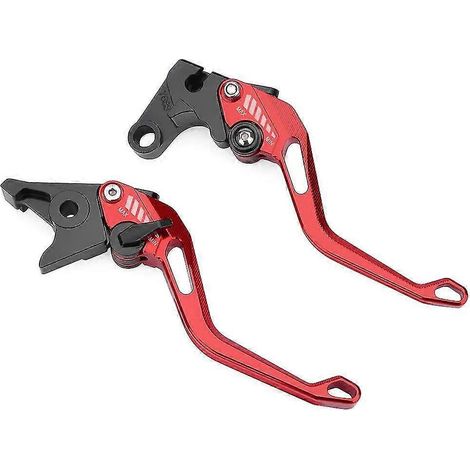 Motorrad-Brems- und Kupplungshebel für Yamaha YZF R3 R25 MT-25 MT-03 2015-2022 YZFR3 YZFR25 MT25 MT03 MT 03 25 YZF-R3 YZF-R25 – Rot (1/5)