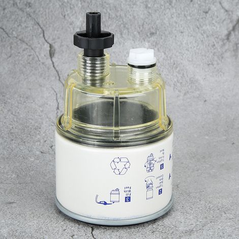 R12T Stabiler, leistungsstarker Universal-Ersatz-Kraftstoff-Wasserabscheiderfilter für Boote, Yachten und Yachten (1/5)