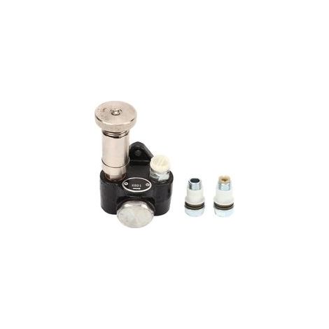 Pompe à huile moteur 6BD1, Type piston, transfert de carburant manuel en acier allié pour pelle SH120 SH200 (1/5)