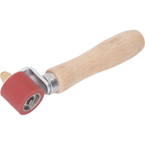 Rouleau à souder thermorésistant 260°C, largeur 28mm, diamètre 32mm, poignée ergonomique pour soudure PVC et papier peint (1/5)