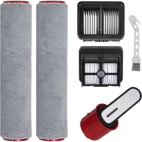 Zubehörset für Dreame H12 Pro FlexReach Nass- und Trockensauger: 5-teiliges Set mit Ersatzteilen, bestehend aus 2 Bürstenwalzen, 2 Ersatzfiltern und 1 Bürste. (1/5)