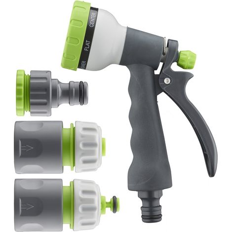 AROZ Pistola di irrigazione con distributore multigetto automatico in plastica ø12-ø15 mm