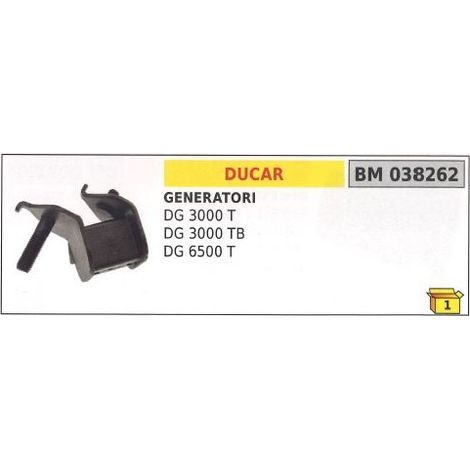 Antivibrante posteriore DUCAR per generatore di corrente DG 3000T 3000TB 038262