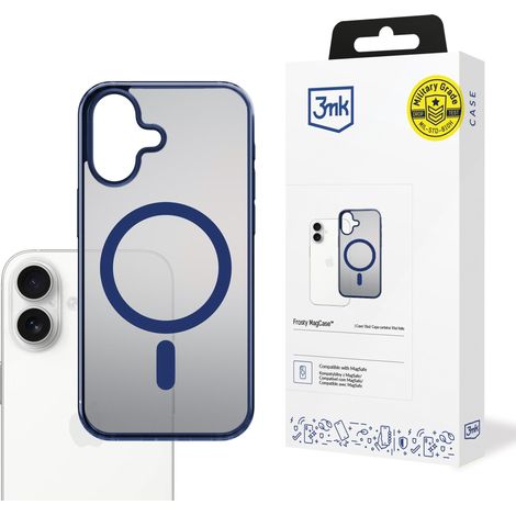 Apple iPhone 17 - 3mk Frosty MagCase Blau (1/5)