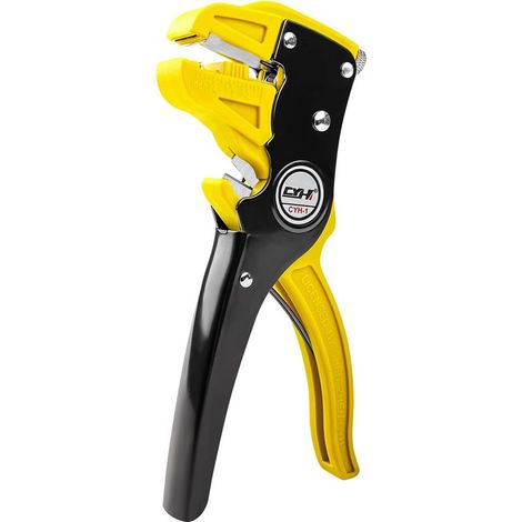 Pince à Dénuder Automatique, Pince a Denuder Electricien Multifonction 2 en 1, Pince Coupante pour Fils 0.5-6mm, Pince a Sertir pour Dénuder et Couper, pour Cables Electriques et Coaxes (1/5)