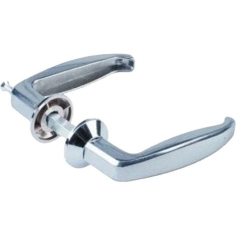 Manivelle réglable en aluminium chromé 25/38mm mod. 4101