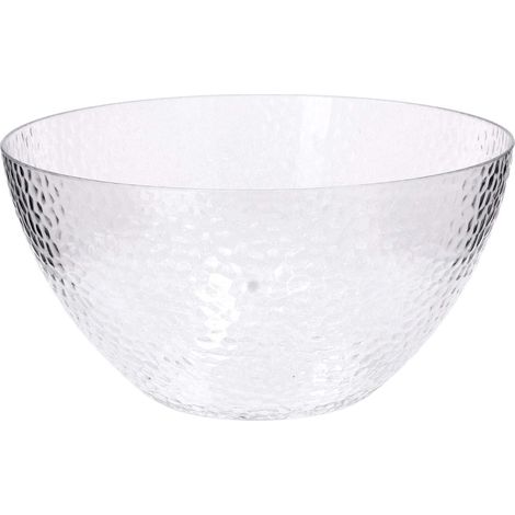 Regalo Italiano Ciotola Lance D 25,5 Cm H 13 Cm Plastica Trasparente