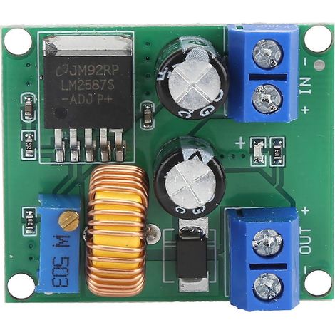 DC/DC-Wandlermodul, einstellbare Aufwärtswandlerplatine 3V 5V 12V bis 19V 24V 30V 36V
