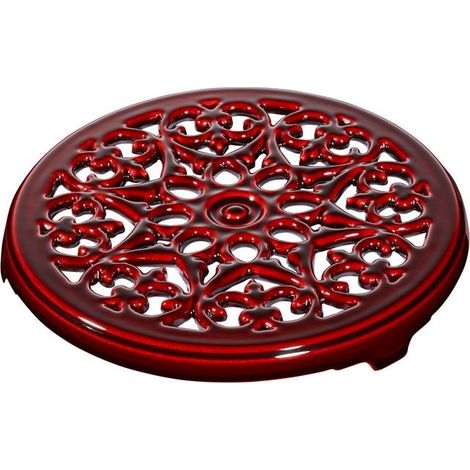 Staub Topfuntersetzer rund 23 cm kirschrot sonstige Küchenhelfer