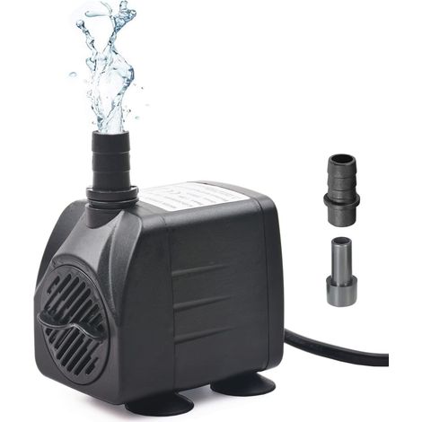 pompe à eau submersible 1000 L/h 15 W – pompe d’aquarium ultra-silencieuse et réglable pour étang, fontaine, réservoir de poissons et systèmes hydroponiques (1/5)