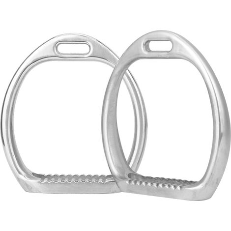 paire d'étriers légers en aluminium pour enfants, pour l'équitation et les sports équestres. (1/5)