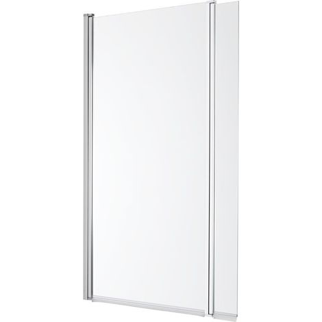 Hudson Reed - Pare-Baignoire Verre Transparent Sécurité Traité Anti-Calcaire 149x86cm Portland