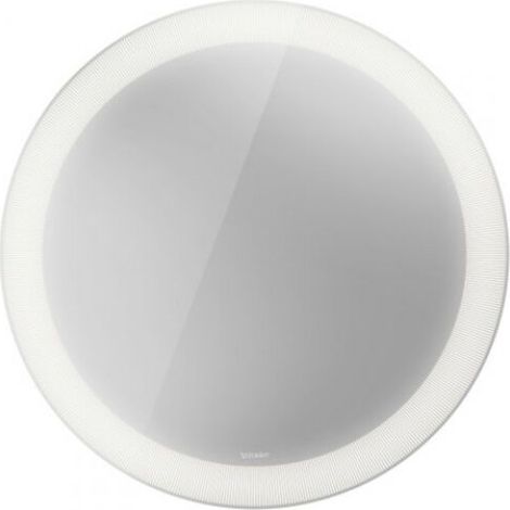 Duravit Happy D.2 Plus Spiegel rund mit integrierter Beleuchtung, (1/4)