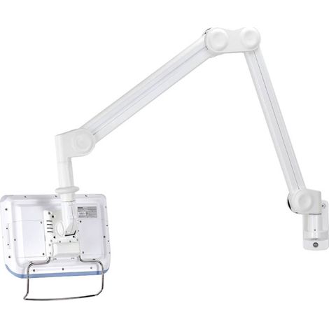 Support mural pour écran Neomounts FPMA-HAW200 25,4 cm (10) - 68,6 cm (27) inclinable, mobile, extensible blanc (1/3)
