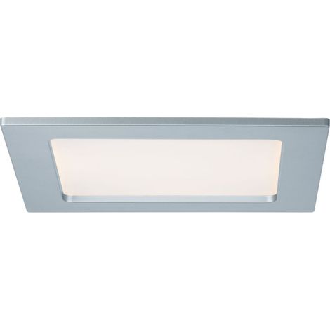 Plafonnier carré LED 12W 2700K IP44 16,5cm Paulmann PL92080 (1/3)