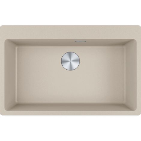 Franke – Évier 1 bac en Fragranit+ MRG610-73 – Couleur café crème – Vidage automatique – Traitement antibactérien Sanitized (1/3)