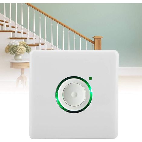 Temporizador, interruptor de cuenta regresiva de luz de pared con control táctil, temporizador de instalación expuesta con 16 tipos de duración de sincronización para luces (1/4)