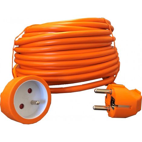 ELECTRALINE Rallonge électrique ménager, 1 prise de 16 A L.40 m ELECTRALINE (1/3)