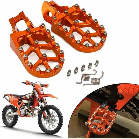 Repose-pieds CNC MX pour moto 85 125 150 250 300 350 450 500 SX XC-W SX-F XC-F EXC-F SX-F SX-F SX-F SX-F Factory EDTION XC-F TC FC FE TE FS TX FX (1/3)