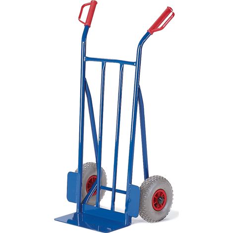 Rollcart Sackkarre -960- mit Rohrrückwand Schaufelbreite 400mm Luftbereifung