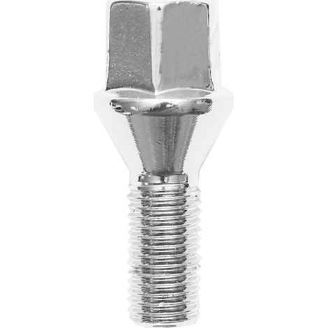 Mozzo ruota cromato Dacia Logan o Duster M12 cono fisso, esagono 17mm 8200610460 (1/3)