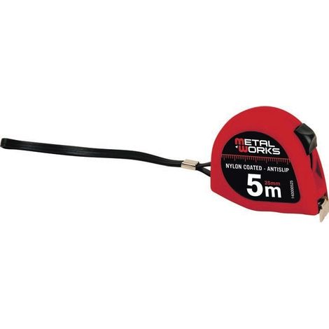Flexómetro nylon magnético, 5m x 25mm Metalworks 140000526 (1/2)