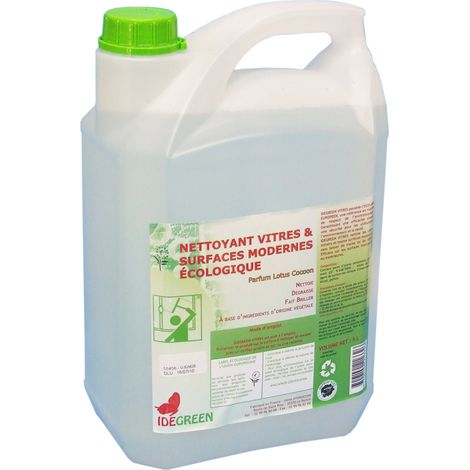 IDEGREEN - Nettoyant vitres & surfaces Ecolabel - 5L (1/2)