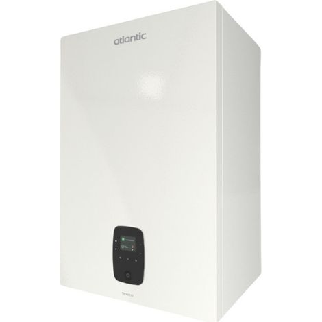 Chaudière murale gaz à condensation 25 kW avec ballon ECS 45L – Régulation Atlantic Smart Adapt – 21347 (1/5)