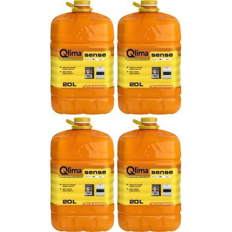 20L Combustibile Liquido per Stufe Universale 4 Taniche Ecologica