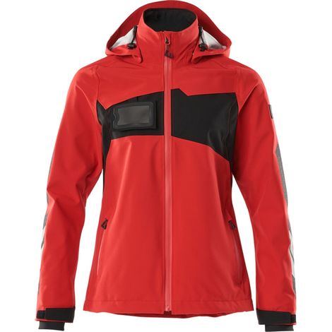 Mascot Jacke ACCELERATE Hard Shell mit Climascot Damen 18011 Gr. L verkehrsrot/schwarz (1/5)