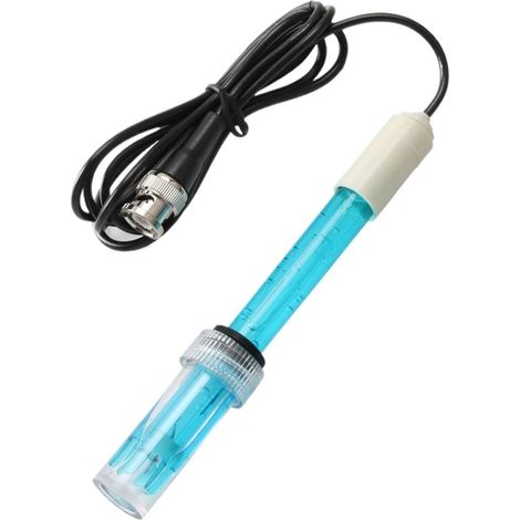 Testeur pH Sol Sonde rechan for électrode pH 301L connecteur BNC for aquarium hydroponie laboratoire pH mètre contrôleur accessoires (1/5)