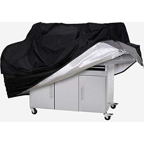 Housse robuste pour barbecue d'extérieur, 67 pouces – imperméable, résistante aux intempéries, aux UV et à la décoloration, avec sangles réglables – compatible avec les barbecues à gaz de marques tell (1/5)