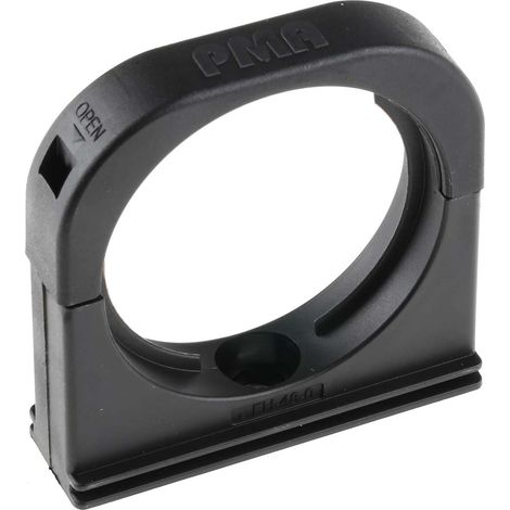 Clip serre-câbles PMA, Ø max 50mm en Nylon type Clip de conduit ( Prix pour Paquet de 4 ) (1/2)