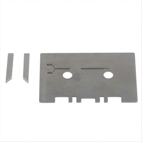 Kit Jauge de Mesure Mécanique Haute Précision avec Guide d'Alignement, Lot de Cales de Contrôle pour Réglage Industriel (1/5)