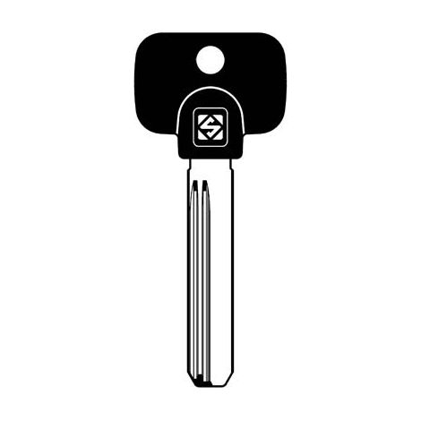 Chiave Punzonata Multlock MTK4RPX Silca Ottone Nichelato 5 Pezzi