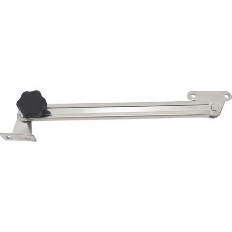 Support de trappe marine réglable en acier inoxydable 316, ajustable de 8 à 14 pouces, maintien de couvercle robuste (1/5)