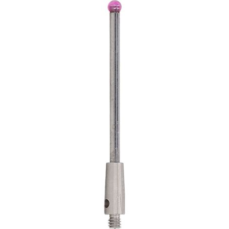 Palpeur de mesure CMM M2 0036, tige en carbure de tungstène haute rigidité, bille rouge résistante à l'usure, pour machines-outils CMM (1/5)
