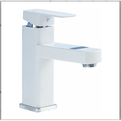 1 Robinet mitigeur, laiton chromé, cartouche céramique, aérateur, salle de bain (1/5)