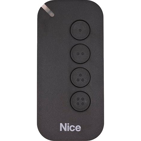 NICE MyGO4 - Télécommande Officielle 4 Canaux pour Portail et Garage - Remplace Flor-S, One et Flore - 433,92 MHz - O-Code 72 Bits Rolling Code - Portée jusqu'à 100 m - (1/5)