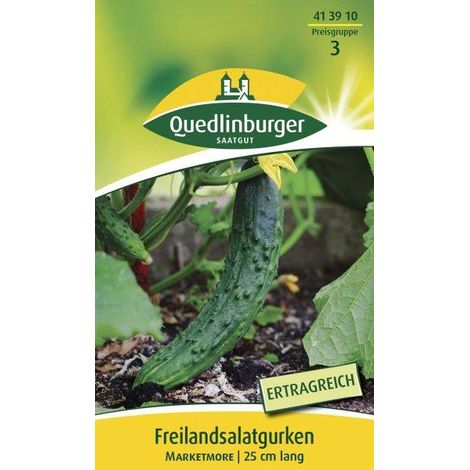 Quedlinburger Freilandsalatgurken Marketmore - Gemüsesamen